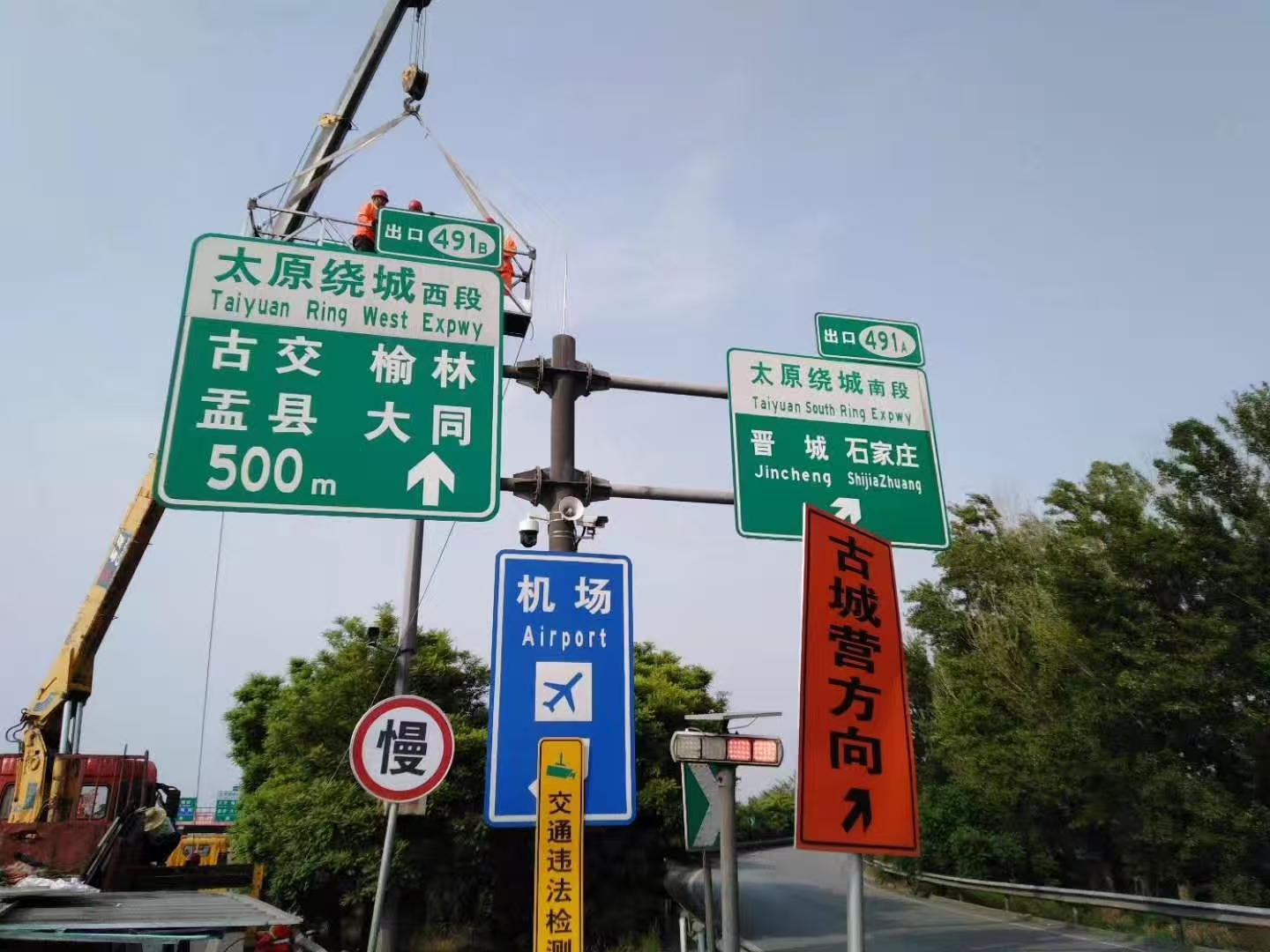 宿迁市标志杆高速龙门架 - 价格